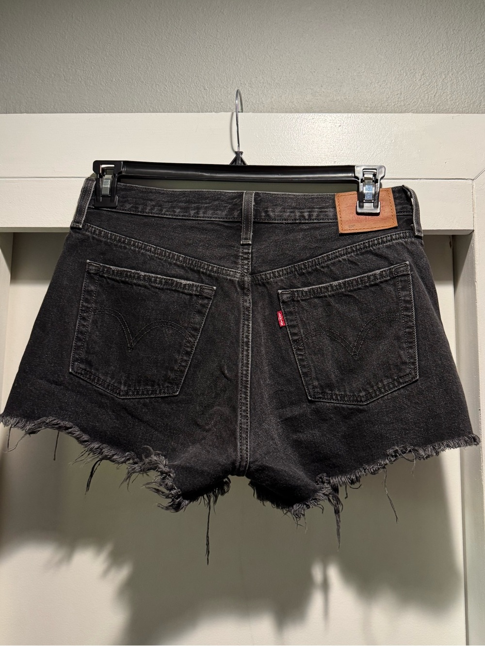 Levi’s Black Denim Shorts